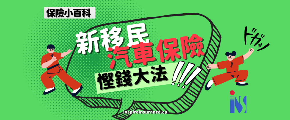 新移民汽车保险省钱大法!